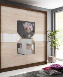 Šatní skříň s posuvnými dveřmi Medeila 19