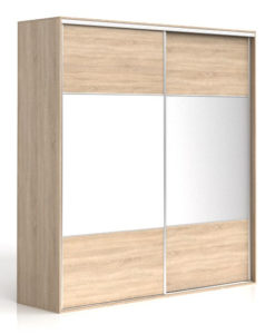 Šatní skříň se zrcadlem Naneta 4