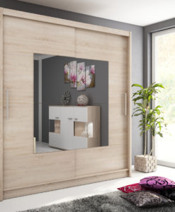 Šatní skříň se zrcadly Medeila 20