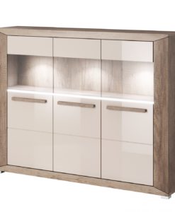 Prosklená komoda Waltaro dmp 4