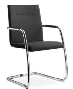 Konferenční čalouněná židle Irit
