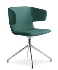 Čalouněné konferenční křeslo Lurde